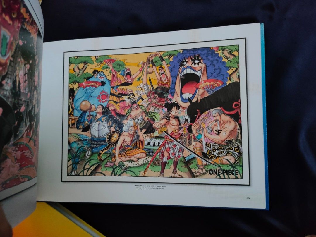 One Piece Official Exhibition Eternal Log Adventure Log Set Artbook ...