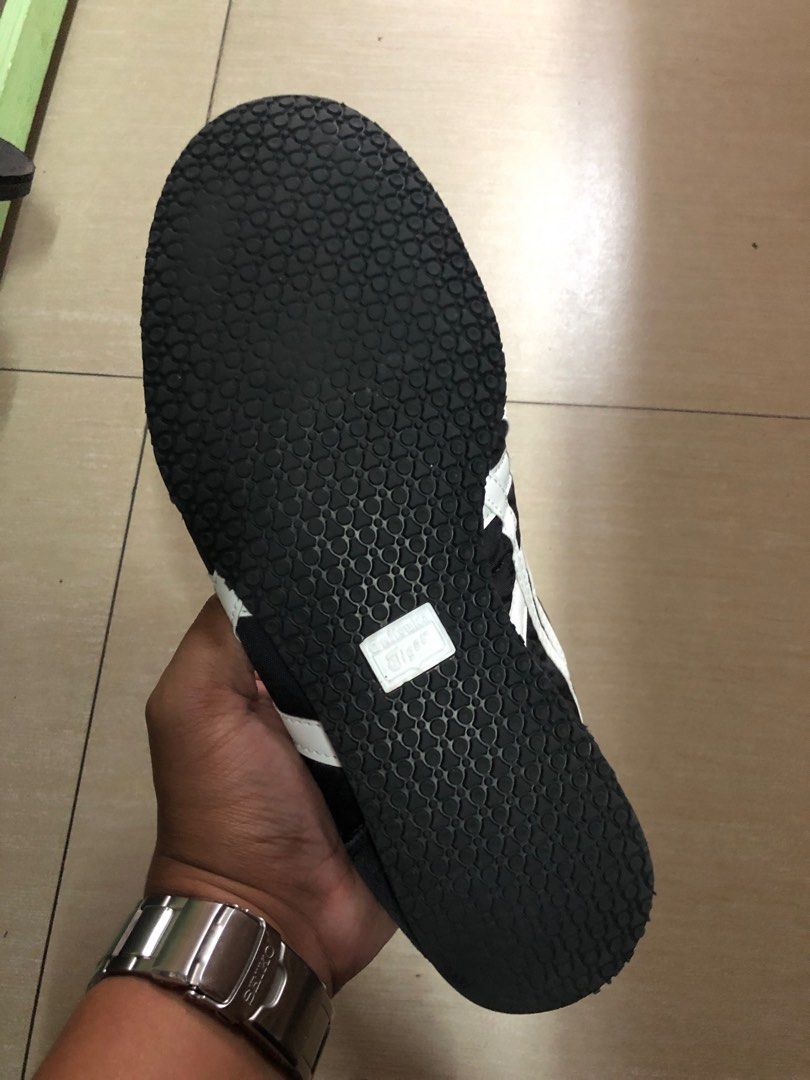 onitsuka tiger serrano black and white