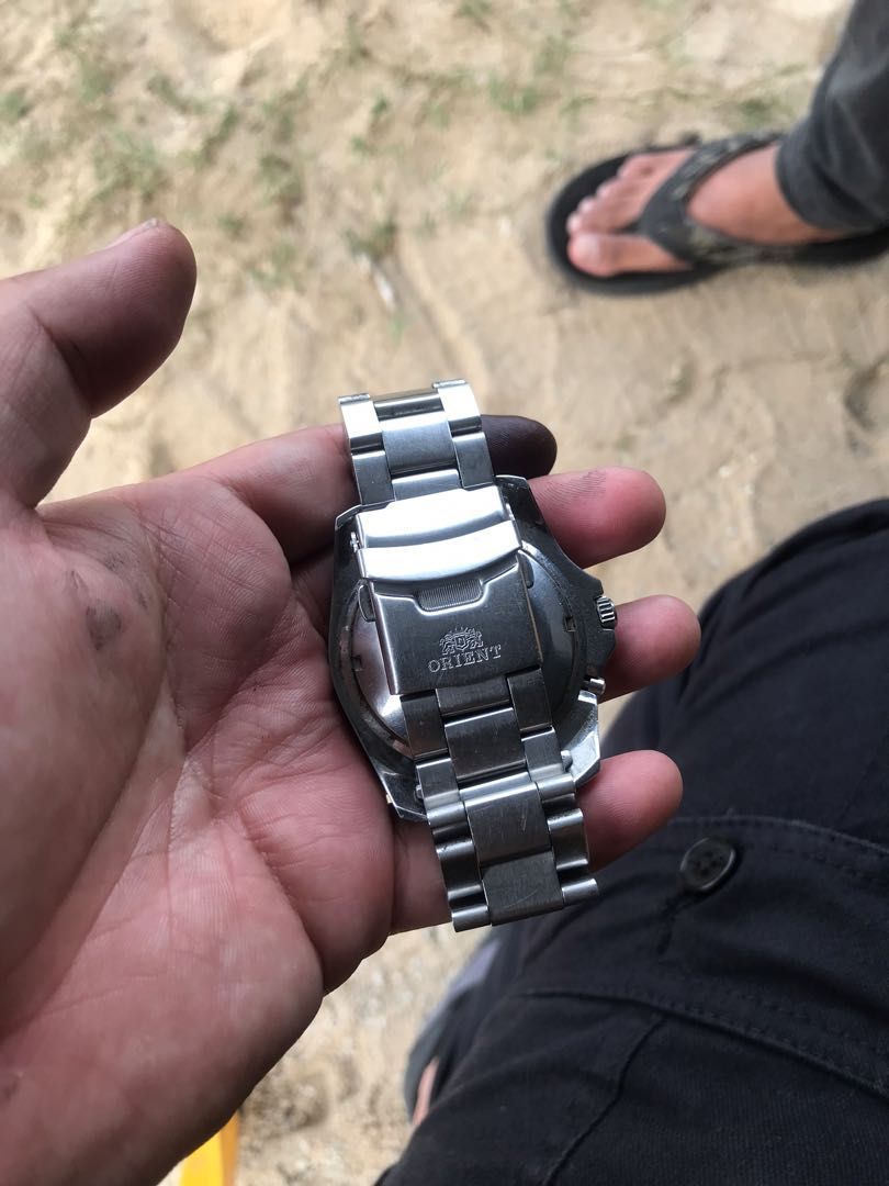 Orient mako online xl on wrist