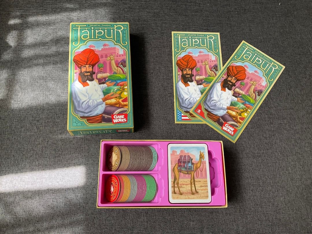 Original Jaipur Card Game, Hobbies & Toys, Toys & Games on Carousell