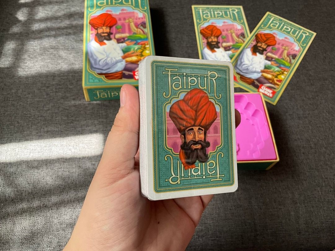 Original Jaipur Card Game, Hobbies & Toys, Toys & Games on Carousell