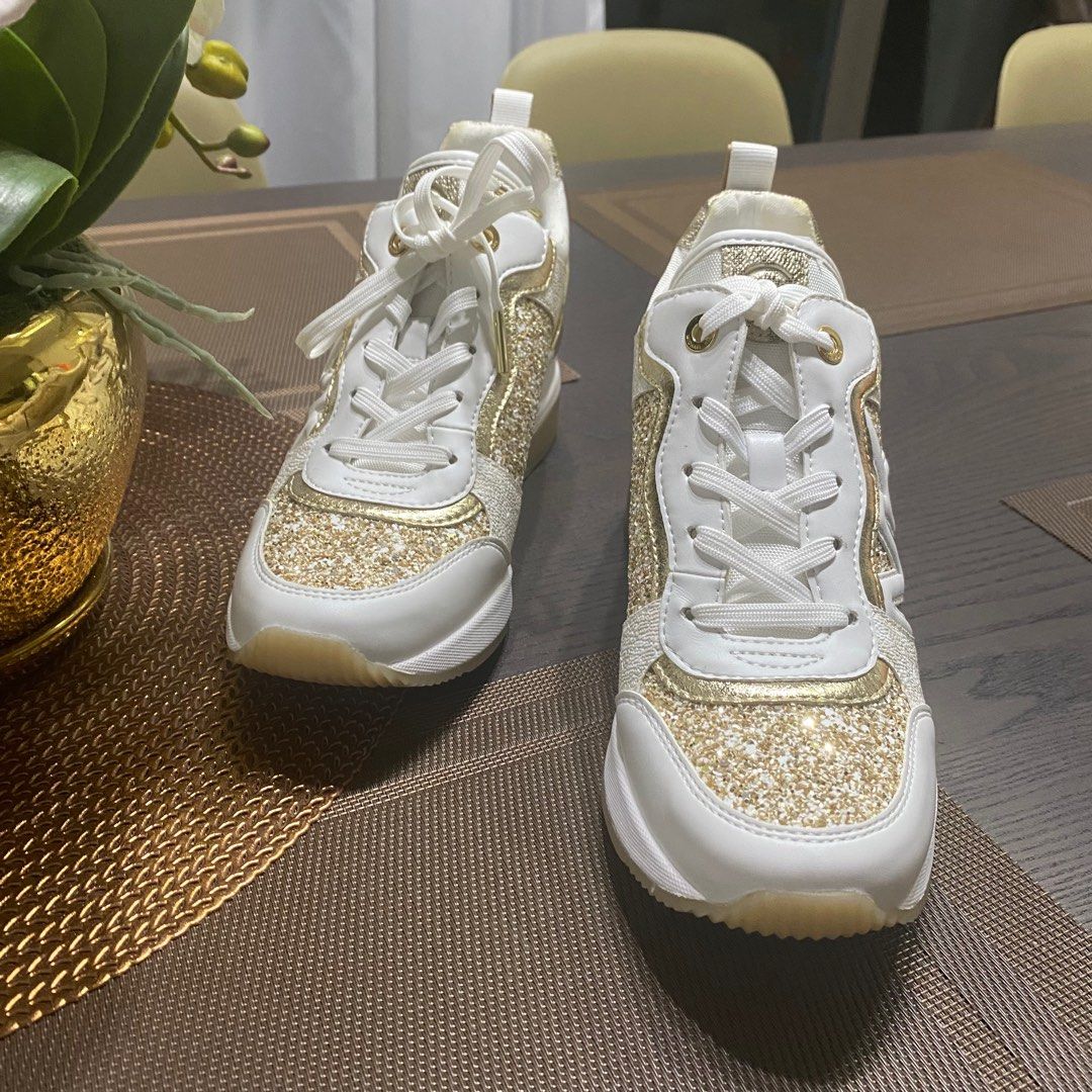 Michael kors sneakers mens gold deals