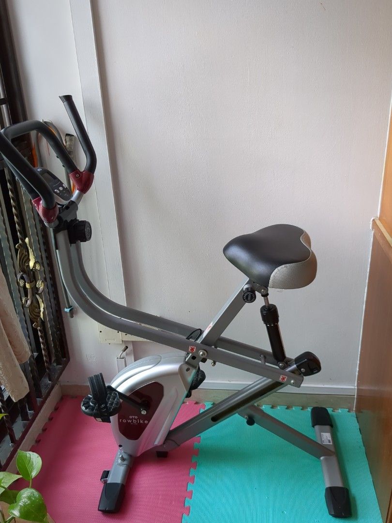 Oto Row Row And Bike Machine OTO Row Bike Plus For Exercising, RB