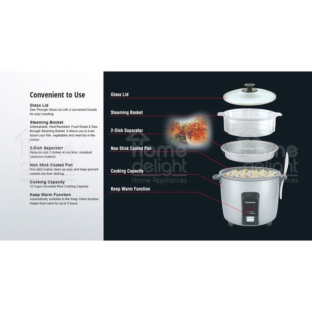 Panasonic Rice Cooker 2.2L, TV & Home Appliances, Kitchen Appliances