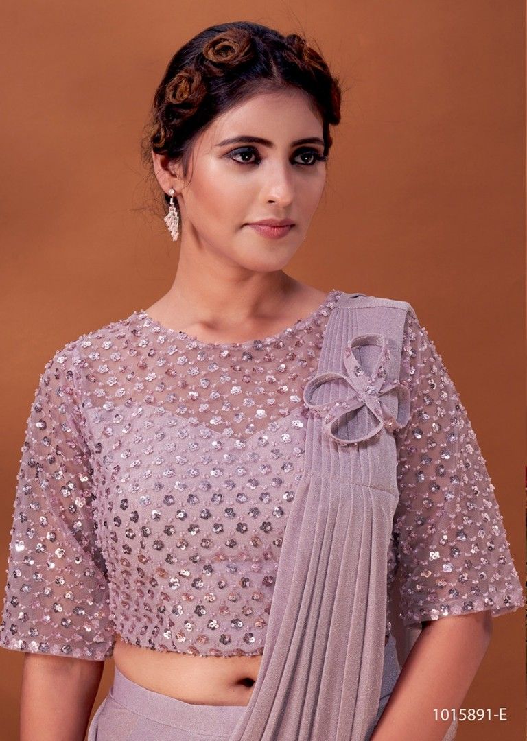 Ready made discount saree party wear