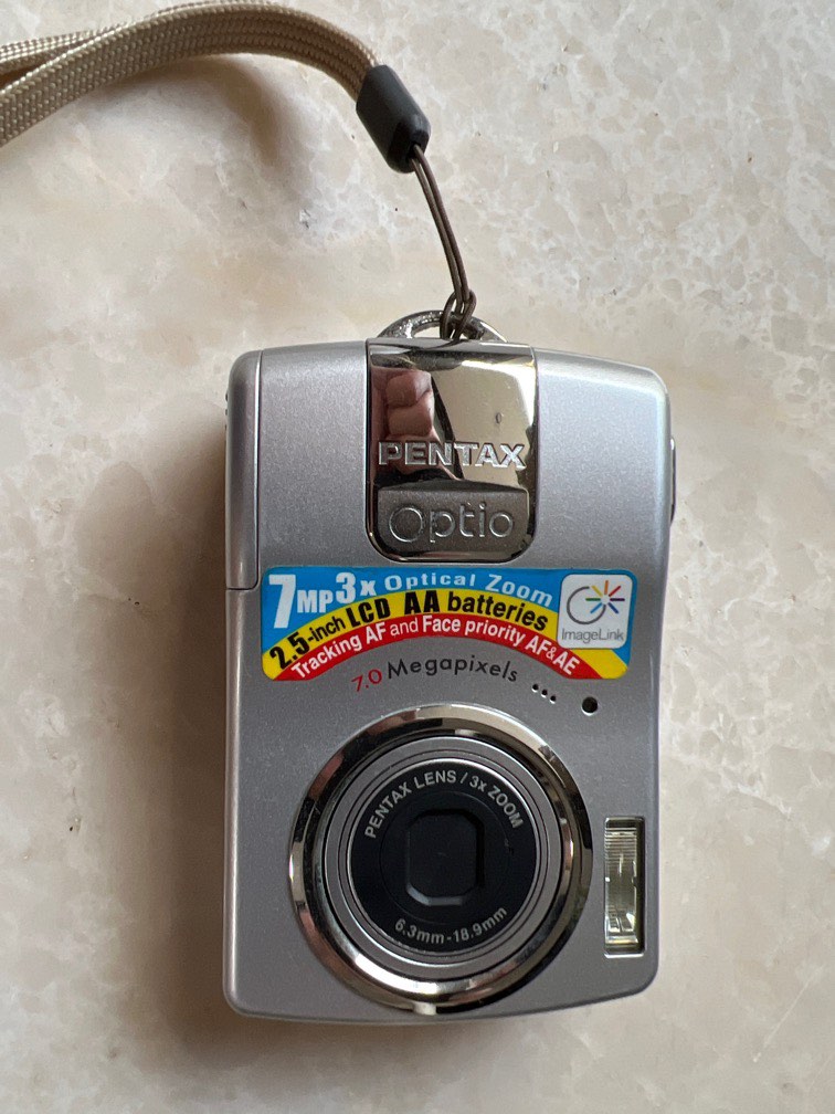 Pentax optio M20 digital compact camera, Photography, Cameras on