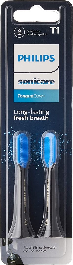 Philips HX8072/11 Smart TongueCare Plus Smart Tongue Brush, Black