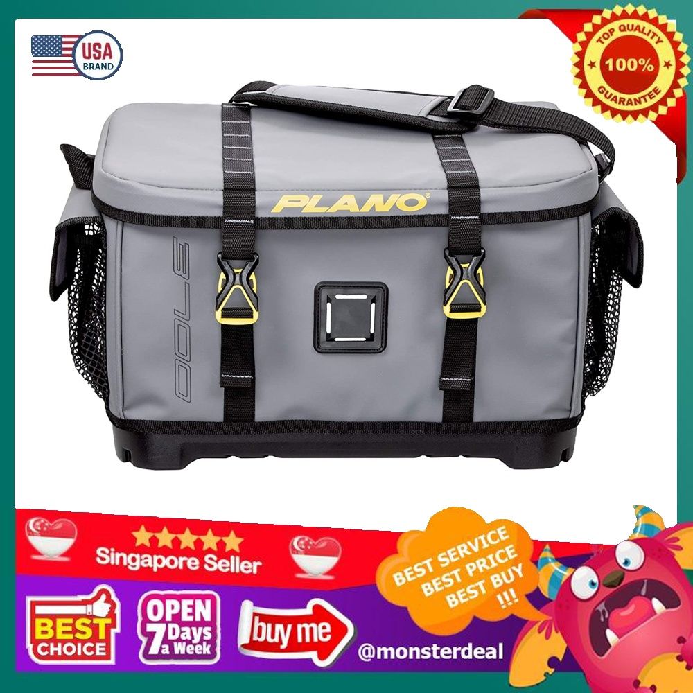 Plano Z-Series Tackle Bags  Premium Fishing and Tackle Storage with  Waterproof Molded and Non-Slip Base, Sports Equipment, Fishing on Carousell