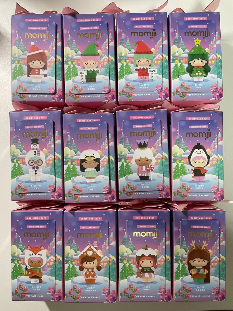 Pop Mart x Momiji Christmas 2020 (Full Set), Hobbies & Toys, Toys