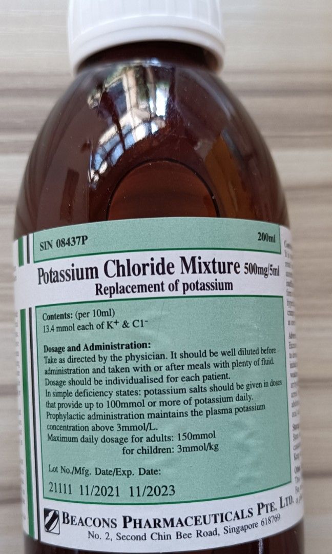 Potassium Chloride Mixture 500mg 3, Computers & Tech, Desktops on