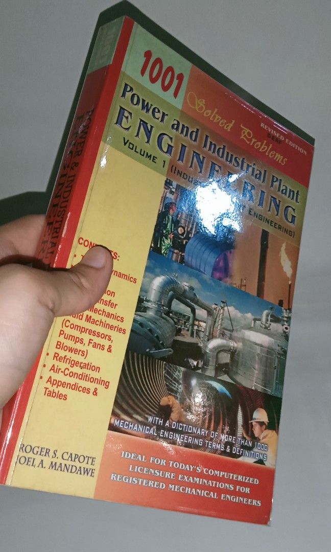 Power and Industrial Plant Reviewer Engineering, Hobbies & Toys, Books