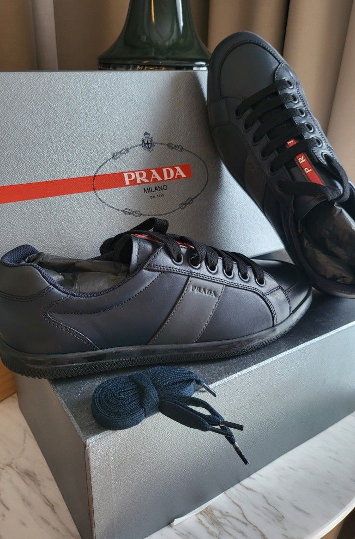 PRADA Calzature Uomo Sports Shoe, Luxury, Sneakers & Footwear on Carousell