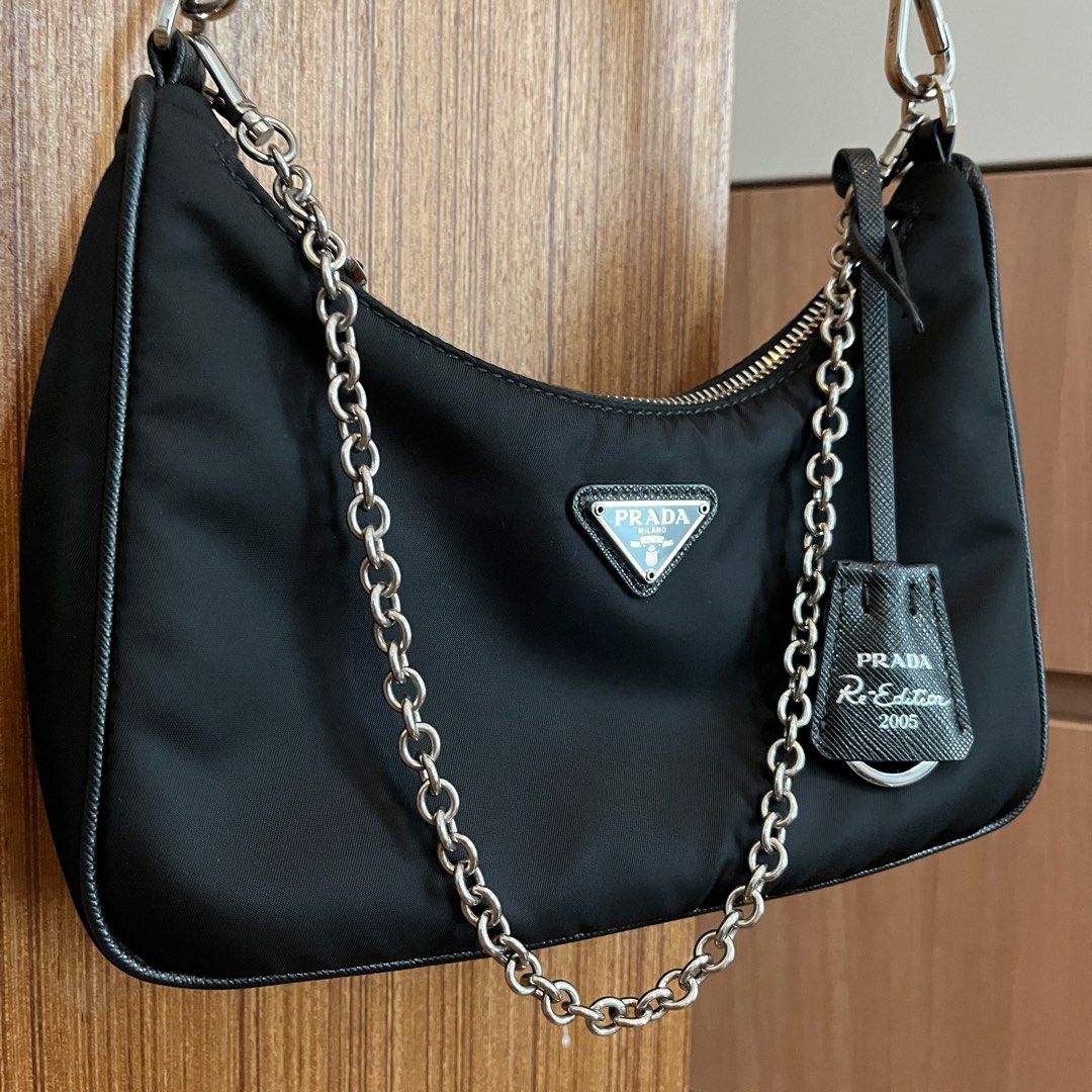 Prada Re-Edition 2005 Re-Nylon bag, Luxury, Bags & Wallets on Carousell