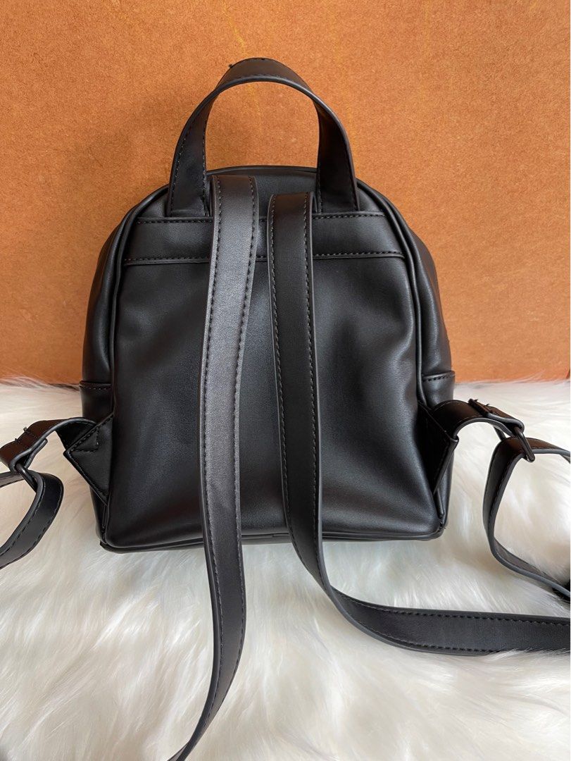 Aldo black mini backpack sale