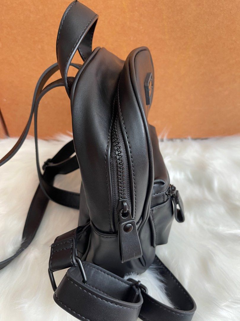 Aldo black mini backpack online