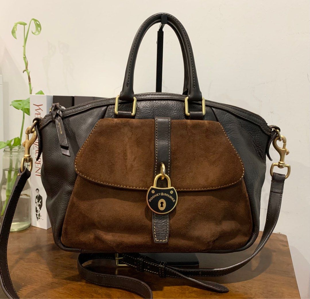 Dooney & bourke on sale suede gia satchel
