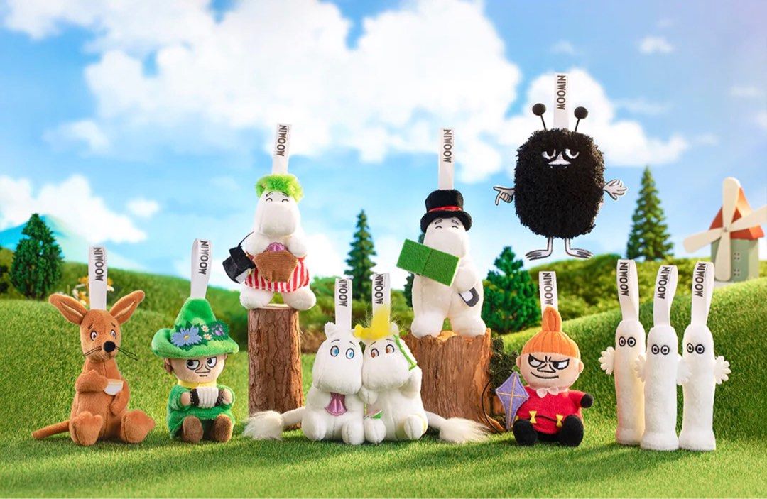 [Preorder]Pop Mart Moomin Forest Walk Series Plush Blind Box Set of 9 ...