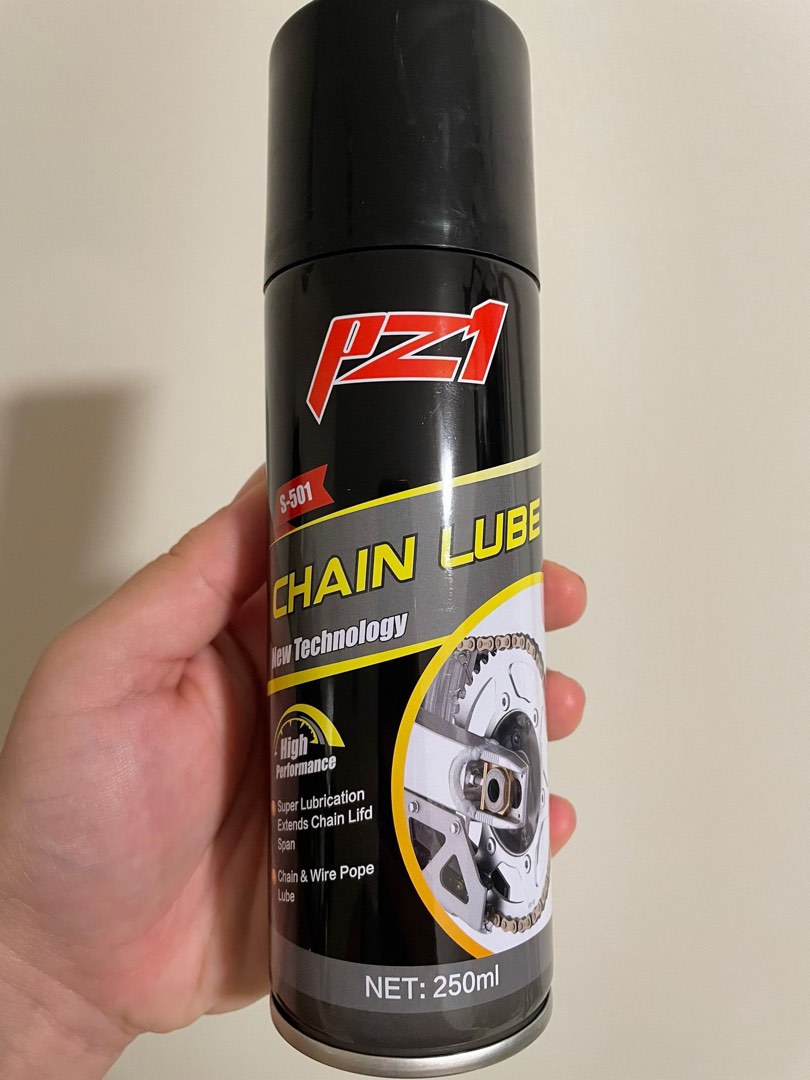 PS1 Chain Lube motorcycle, Motorcycles, Motorcycle Accessories on Carousell