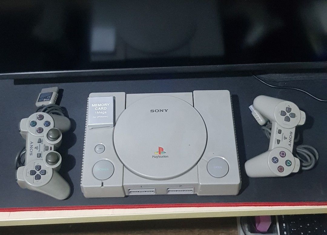 SONY PlayStation 1 PS1 Console SCPH-7000 & AC AV PS1 (B) – Retro Games Japan