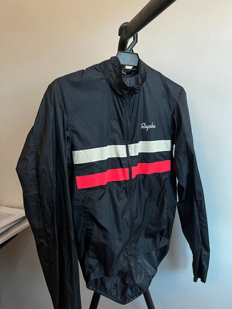 美品】軽量RAPHA Brevet Flyweight Wind Jacket-