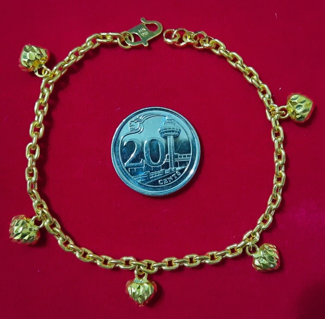 Real gold bracelet shop