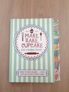 Recipe Book - Make, Bake, Cupcake