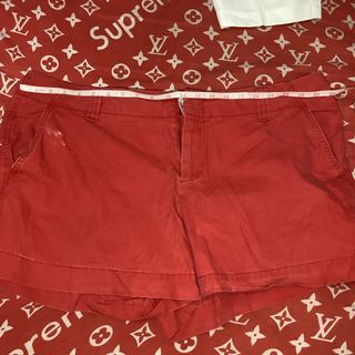 Red Shorts Plus Size waist 42