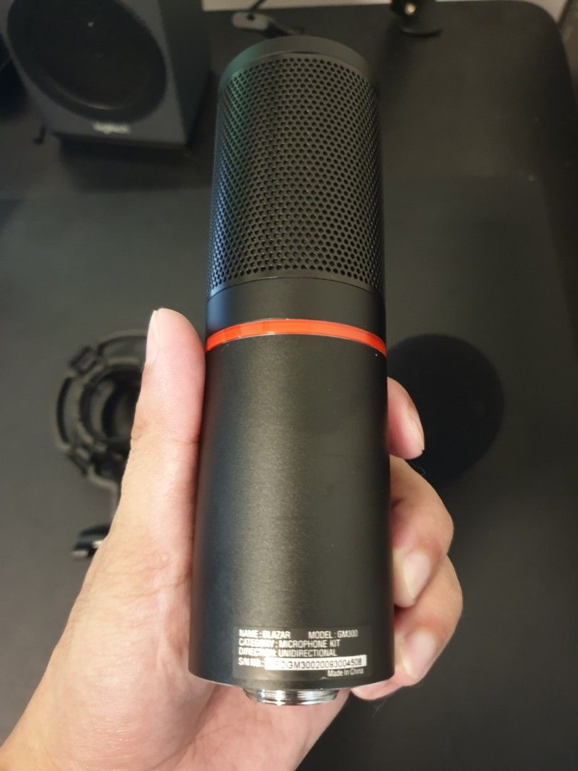 Redragon GM300 Gaming/Streaming Microphone, Audio, Microphones on Carousell