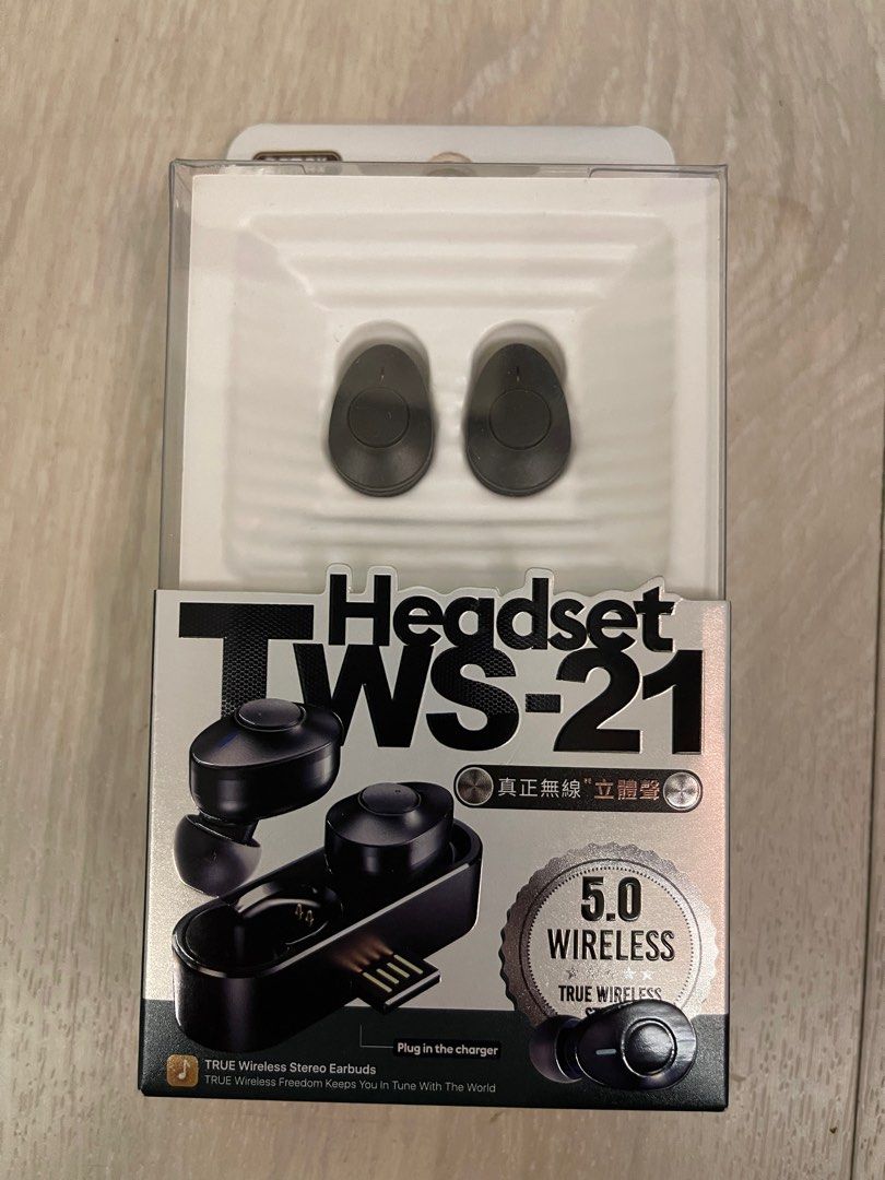 Remax TWS 21 True Wireless Stereo Headphone 5.0 Bluetooth Headset Wireless Earbuds USB Dock Charging TWS21 Earpods Earphones Wireless Bluetooth