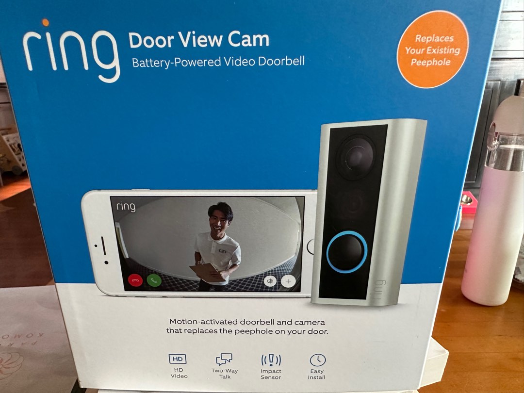 Ring Door View Cam Furniture Home Living Security Locks