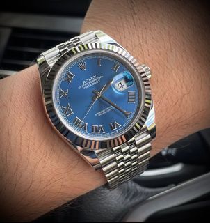 Rolex Datejust 41mm 126334 Azzurro Blue