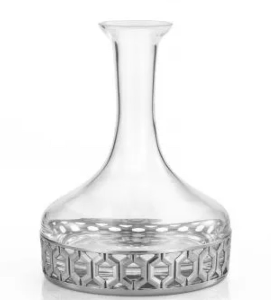Royal Selangor Wine Decanter and Medallion Ice Bucket, Furniture & Home