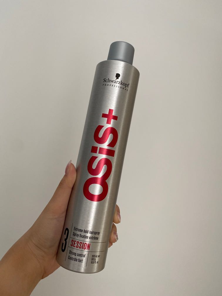 Schwarzkopf Osis+ hair spray, Beauty & Personal Care, Hair on Carousell