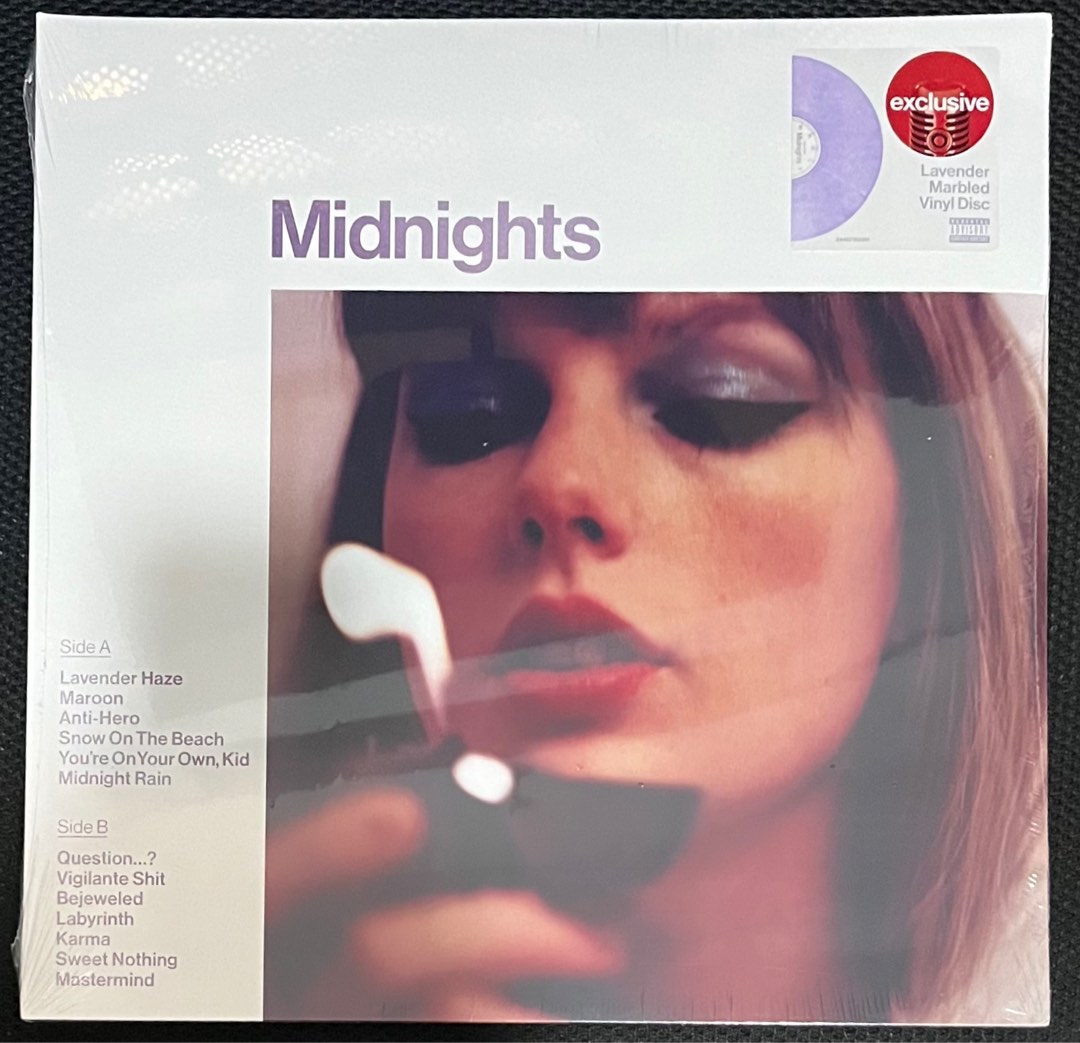 SEALED Taylor Swift Midnights Vinyl TARGET EXCLUSIVE , Hobbies & Toys