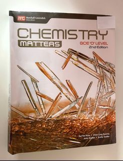 Sec 3 & 4 Chemistry Matters Textbook