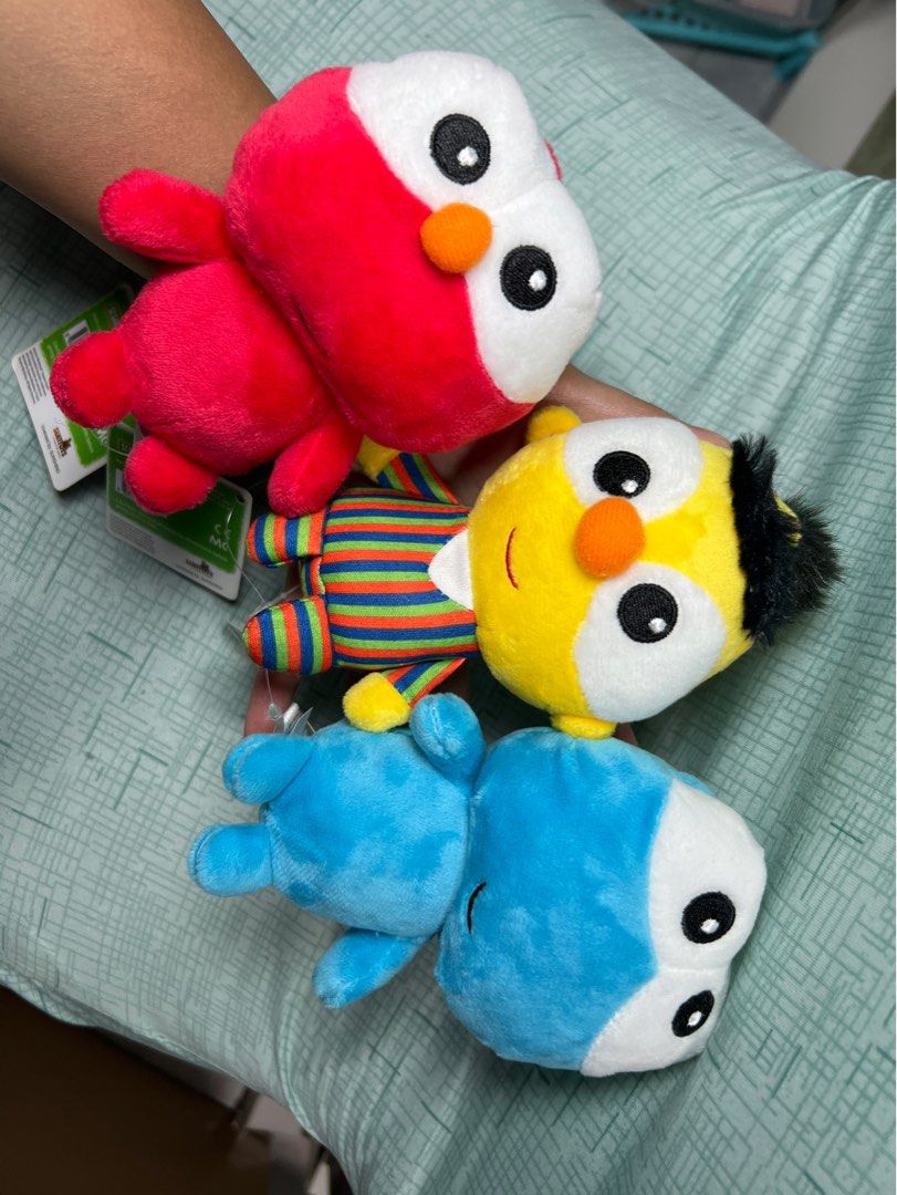 sesame-street-plush-toys-hobbies-toys-toys-games-on-carousell
