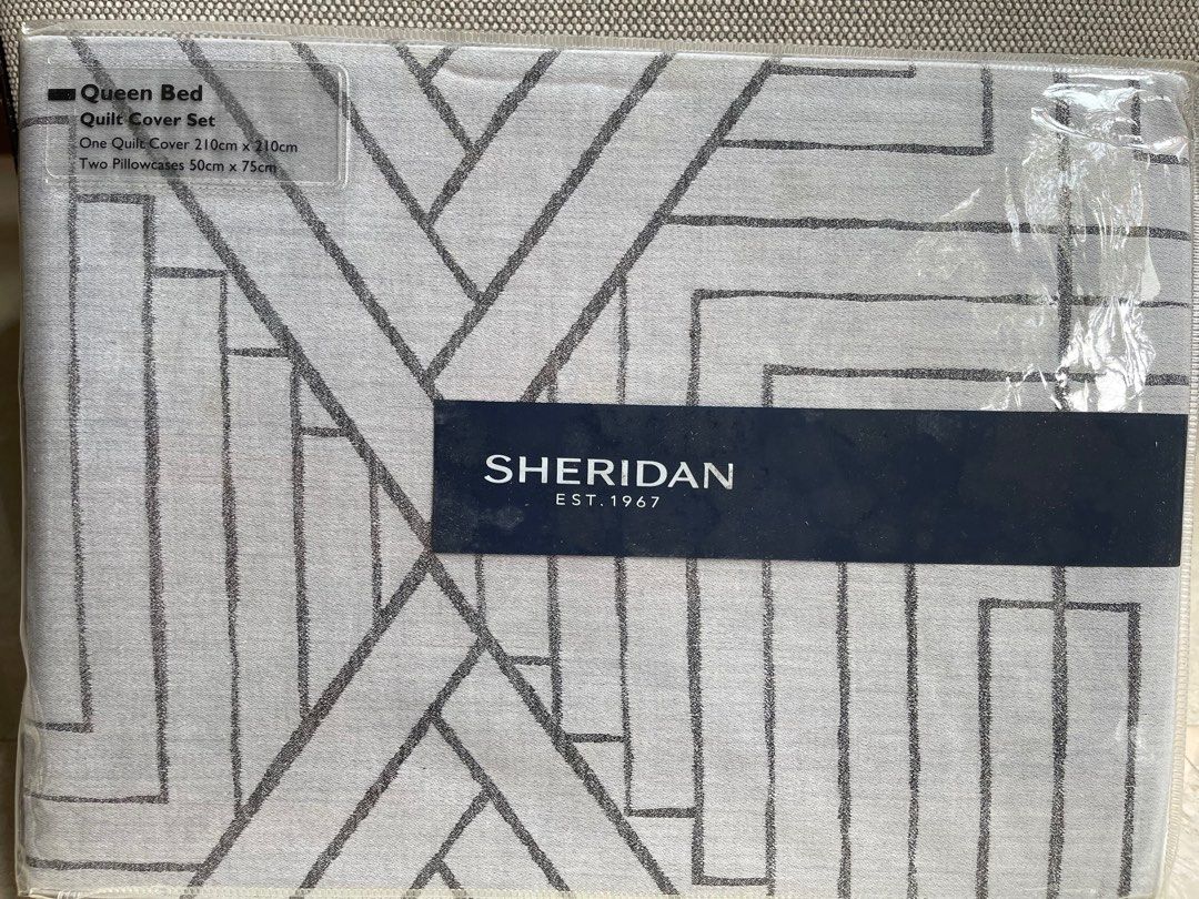 Sheridan Queen size Quilt cover, Furniture & Home Living, Bedding