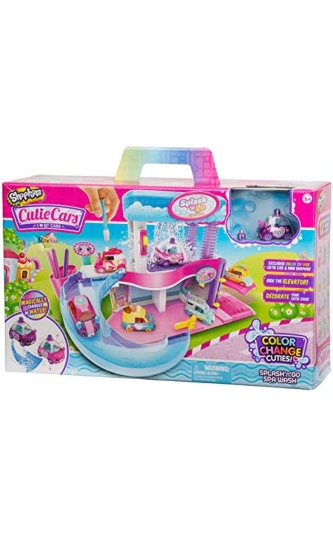 Cutie cars splash 2025 n go spa wash