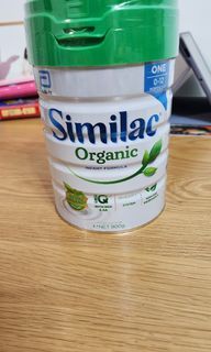 Similac Stage One Organic Milk Powder