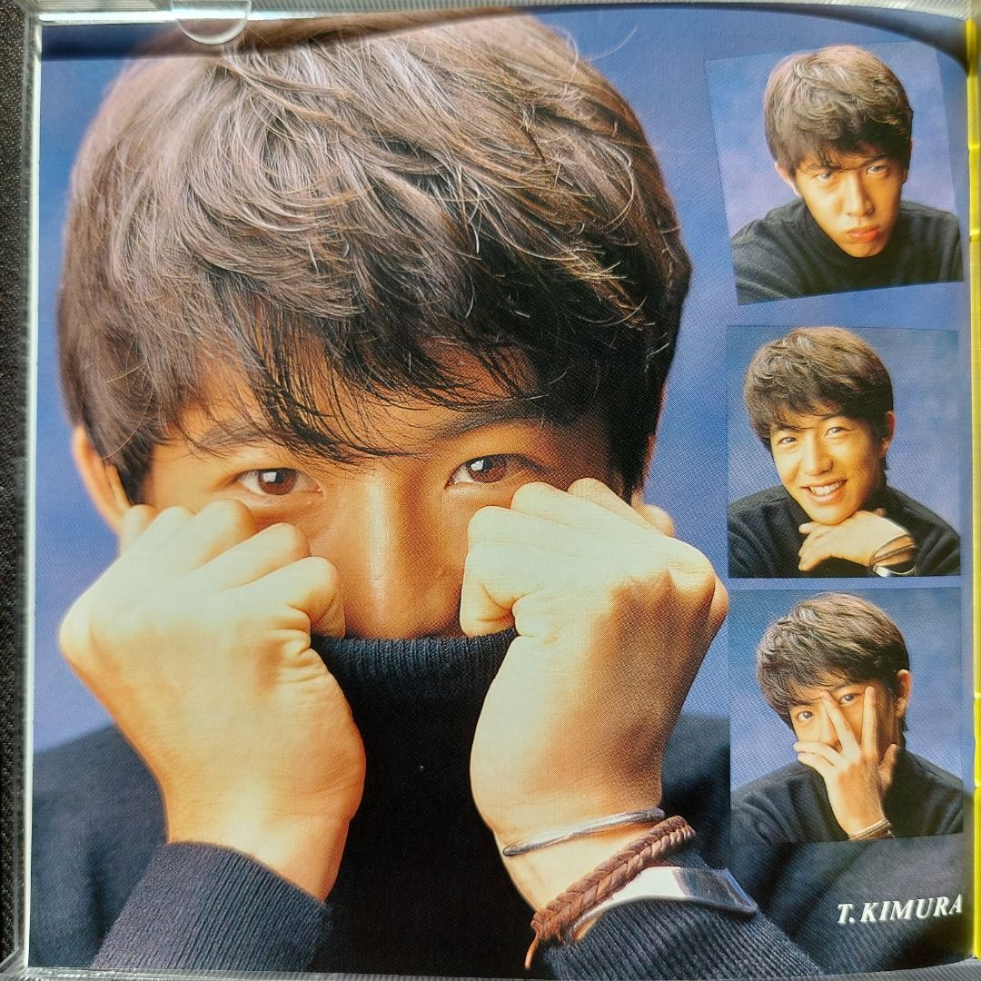(1759) 海外版 木村拓哉 日劇全精選 CD SMAP SMAP @ 木村拓哉- 首張專輯001 CD (92年Victor 日本版) 3000yen, 興趣