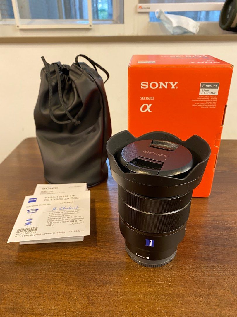 Sony Zeiss FE 16-35 F4 ZA OSS SEL1635Z, 攝影器材, 鏡頭及裝備