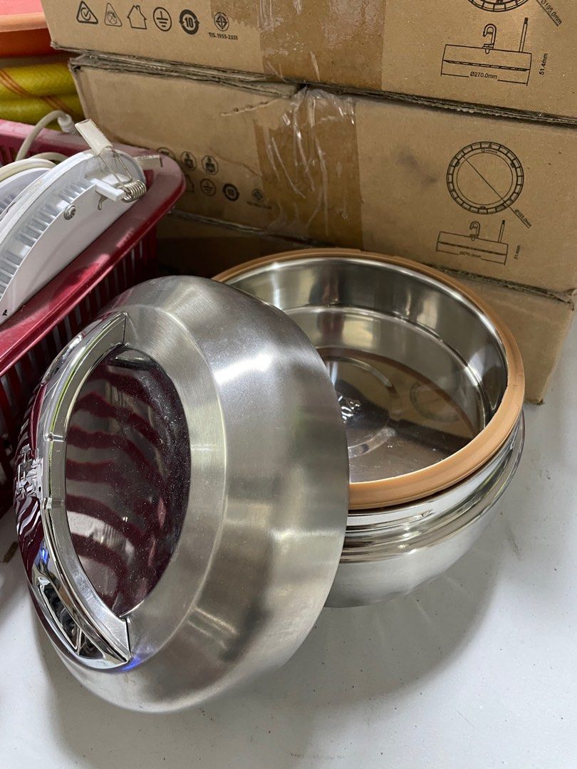 Stainless Steel Tupperware, Furniture & Home Living, Kitchenware