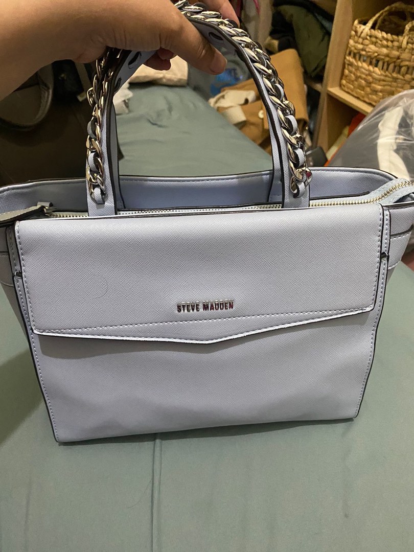 Steve Madden Top Handle Bag ORIGINAL, Fesyen Wanita, Tas & Dompet di