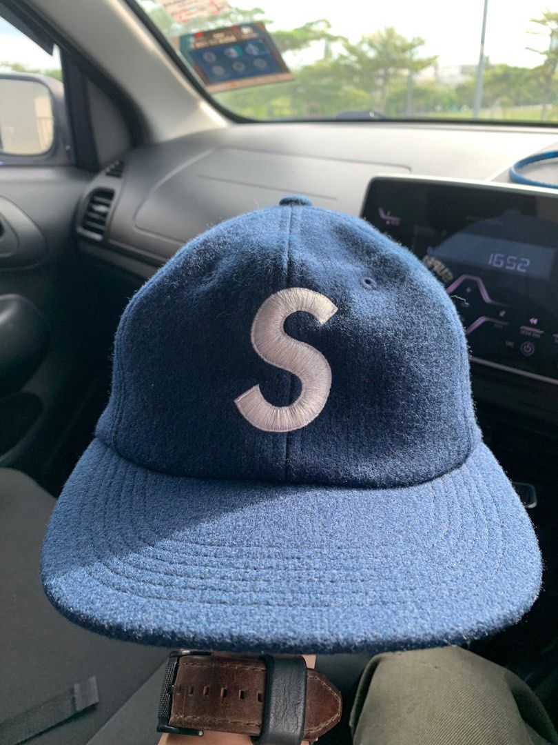 Supreme wool S Logo 6 Panel, Men's Fashion, Watches