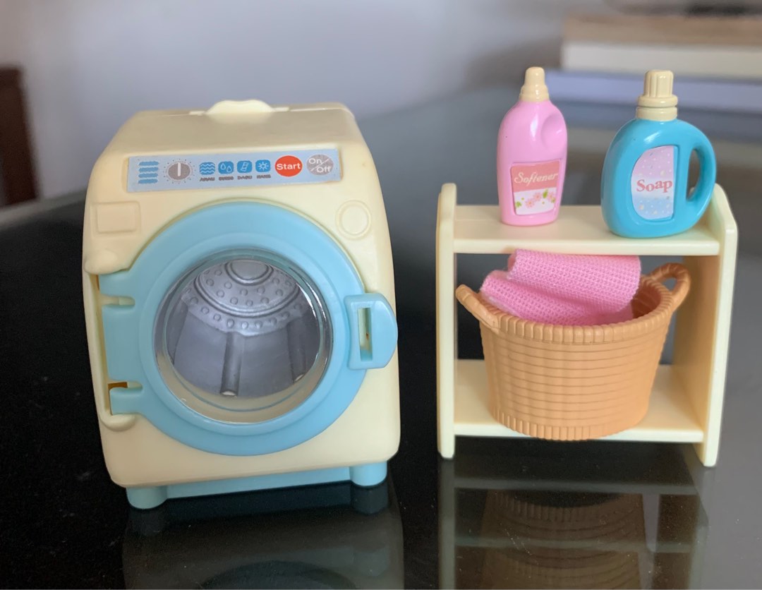Sylvanian washing machine set Hobbies Toys Toys Games on