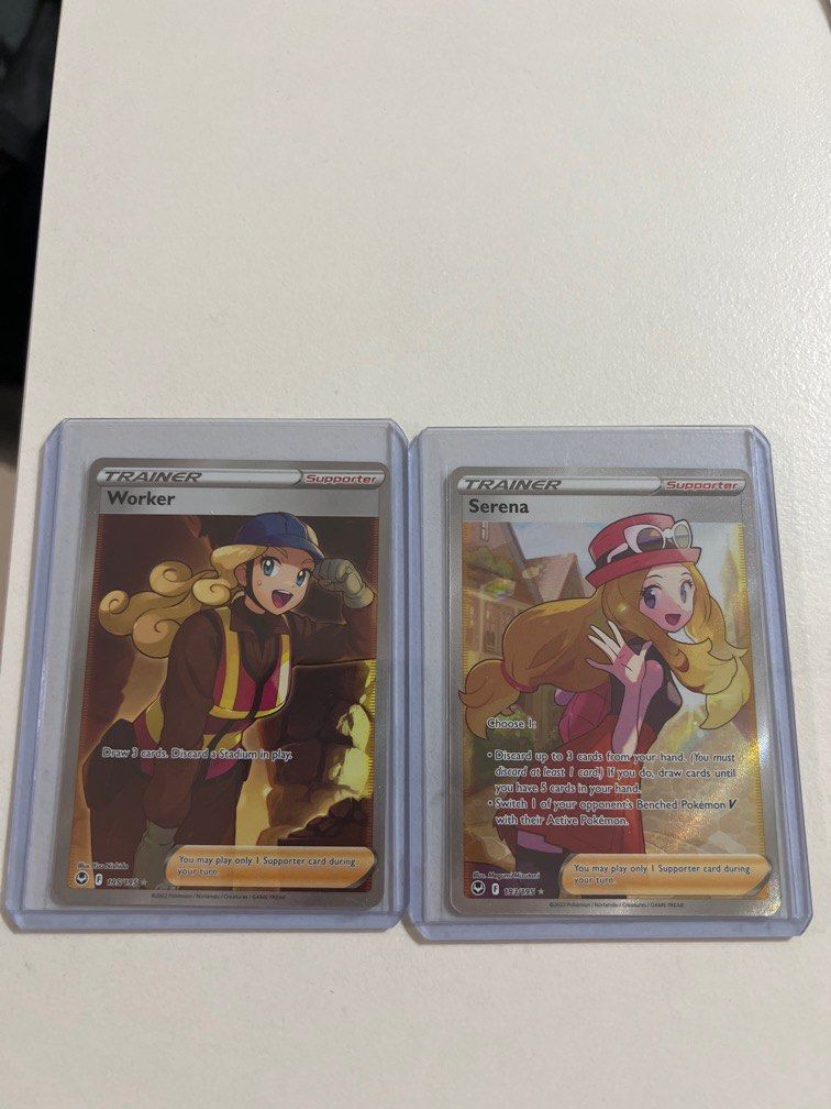 Pokemon TCG Serena & Worker full art, Hobbies & Toys, Toys & Games on Carousell Pokemon TCG Serena & Worker full art, Hobbies & Toys, Toys & Games on Carousell