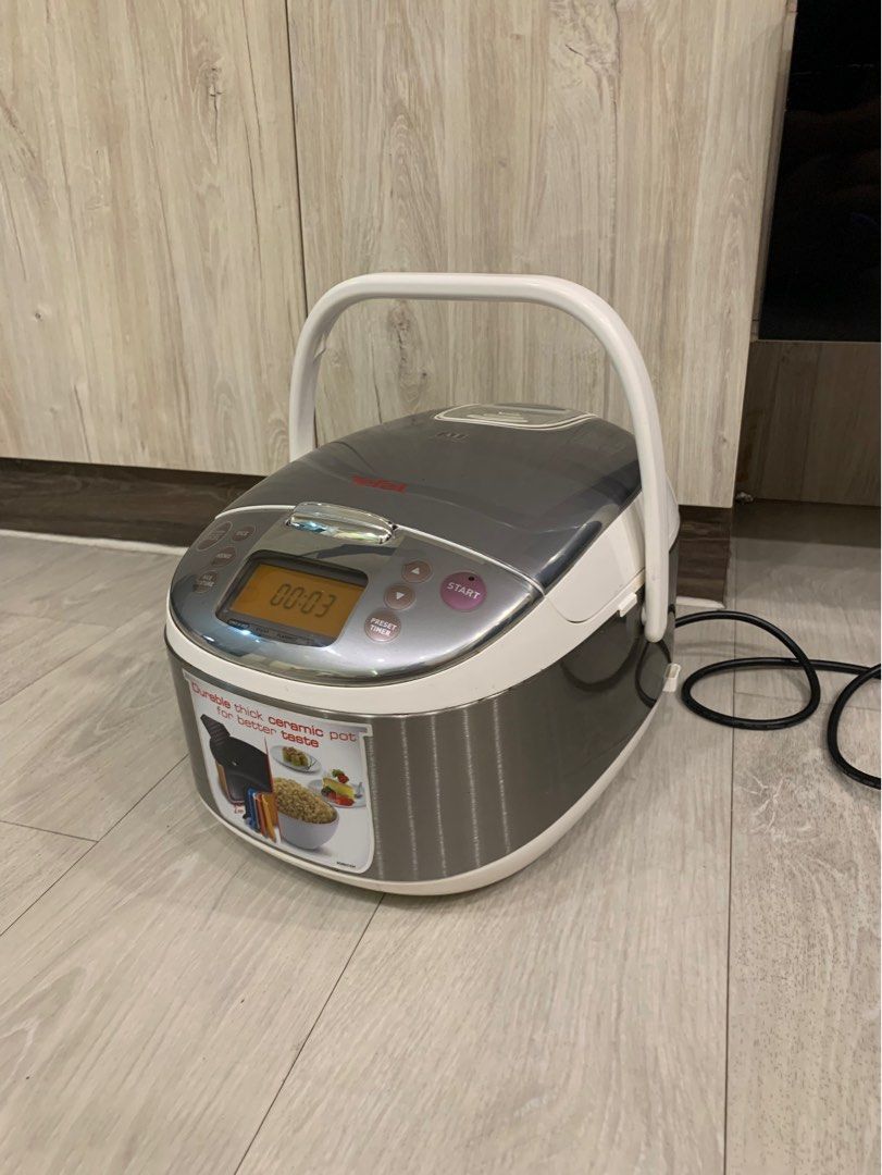TEFAL AI TECHNOLOGY FUZZY LOGIC RICE COOKER (1.5L) RK704E / SMART Rice