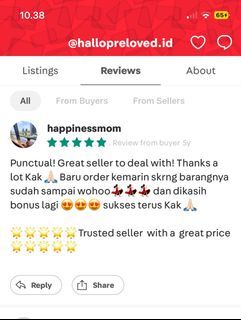 Testimonal Thank You!