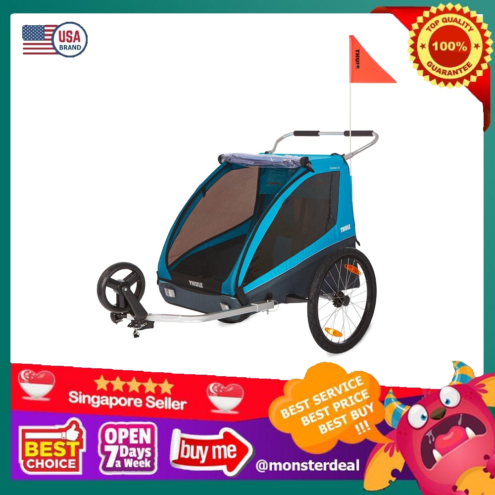 Thule Coaster XT Bicycle Trailer Sports Equipment Bicycles