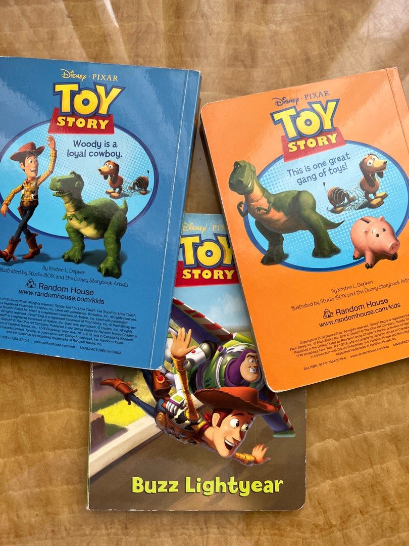 Toy Story Book Set, Buku & Alat Tulis, Buku AnakAnak di Carousell